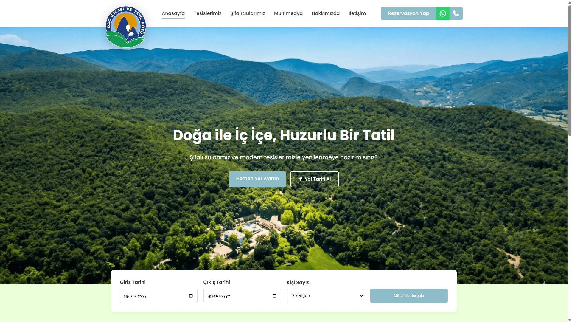 Ekşidere Mountain Thermal Spring